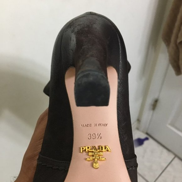 Prada Women's Leather Boots, Prada Boots, Prada - Picture 2 of 9